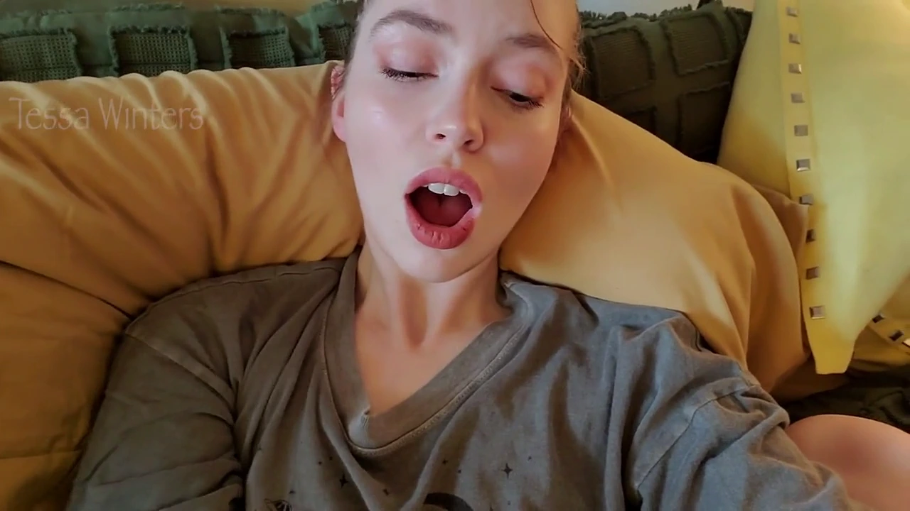 Close up solo pleasure with a sneak peek of cheating porn video